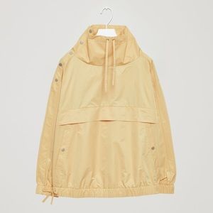 COS Funnel Neck Anorak in Yellow